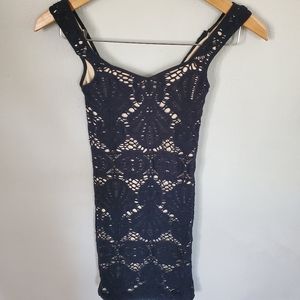 Crochet Bodycon Dress